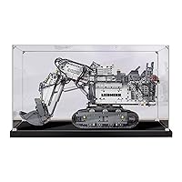 Acrylic Display Case Box Compatible Lego 42100 Excavator, Protection, Dustproof Display Case Gift Model, Transparen,Compatible with Lego (Only Display Case ) (3mm)