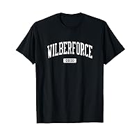 Wilberforce Ohio OH Vintage Athletic Sports Design T-Shirt