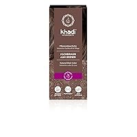 ASH BROWN Natural Hair Color, Plant based hair dye for matte, medium ash brown to intense coffee brown – without red undertones, 100% herbal, vegan, PPD & chemical free, for healthy hair 3.5oz