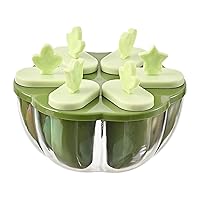 Popsicle Molds- 150g Portable Silicone Ice Pop Molds| Ice Pop Cream Maker| Ice Pop Mold For Home Accessories, Fruit, Yogurt, Kids, Adults And Ice Cream Maker Supplies