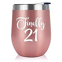 NewEleven 21st Birthday Gifts For Women, Her - 2004 21st Birthday Decorations For Her - 21st Birthday Ideas For Women, Her, Daughter, Sister, Best Friends - 12 Oz Tumbler