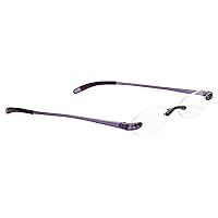 SAV Eyewear Unisex-Adult Flexi Lights 5000 Purple Reading Glasses, 3