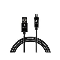 Professional Quick Charge MicroUSB Compatible with Your LG Exalt LTE 5Ft1.8M Data Charing Cable Plus Extra Strength for Fast & Quick Charge Speeds! (Black)
