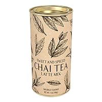 McSteven's Sweet & Spiced Chai Tea Latte Mix - Instant Chai Tea Served Warm or Cold for Enjoyment All Year Long (7oz Round Tin)