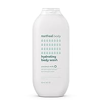 Method Hydrating Body Wash, Coconut Milk, Paraben and Phthalate Free, 18 oz (Pack of 1)