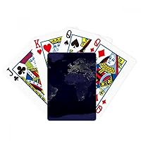 Mystery Space Planet Earth Aerial Map Poker Playing Magic Card Fun Board Game