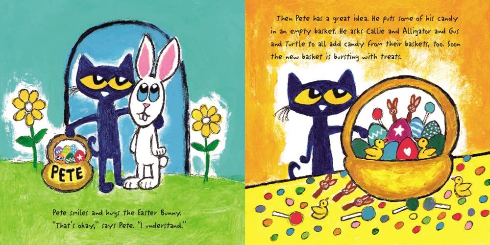 Pete the Cat and the Easter Basket Bandit: Includes Poster, Stickers, and Easter Cards!: An Easter And Springtime Book For Kids