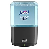 PURELL ES6 Automatic Wall-Mounted Hand Soap Dispenser, Graphite, Compatible with 1200 mL PURELL HEALTHY SOAP Refills (Pack of 1) - 6434-01 - Manufactured by GOJO, Inc.