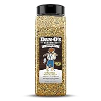 Dan-O’s Seasoning Crunchy | Large Bottle | 1 Pack (20 oz)