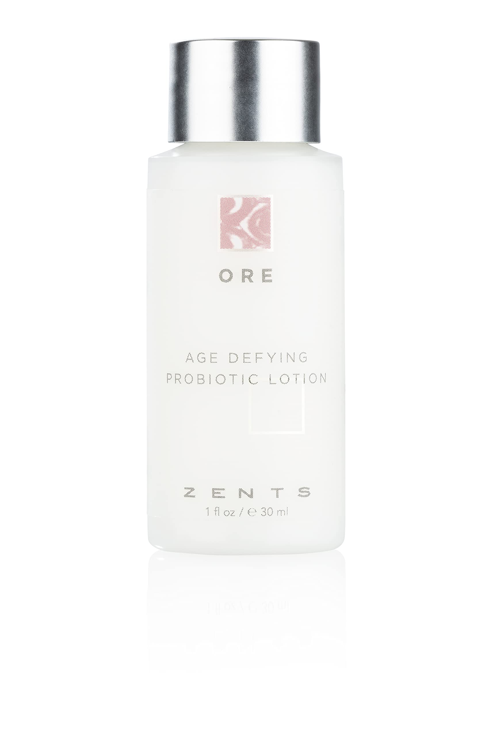 Zents Age Defying Mini Probiotic Lotion (Ore Fragrance) Anti-Aging Body and Hand Cream with Organic Shea Butter & Hyaluronic Acid, 1 fl oz, TSA Approved Travel Size