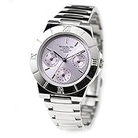 Women's AO900-7PUR Purple Dial Analog Quartz Stainless Steel Watch