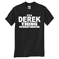 Derek Thing Black T Shirt