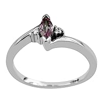 SGL Pink Sapphire Exotic Ring for Women 925 Sterling Silver Fashion Party Wear Jewelry for Women