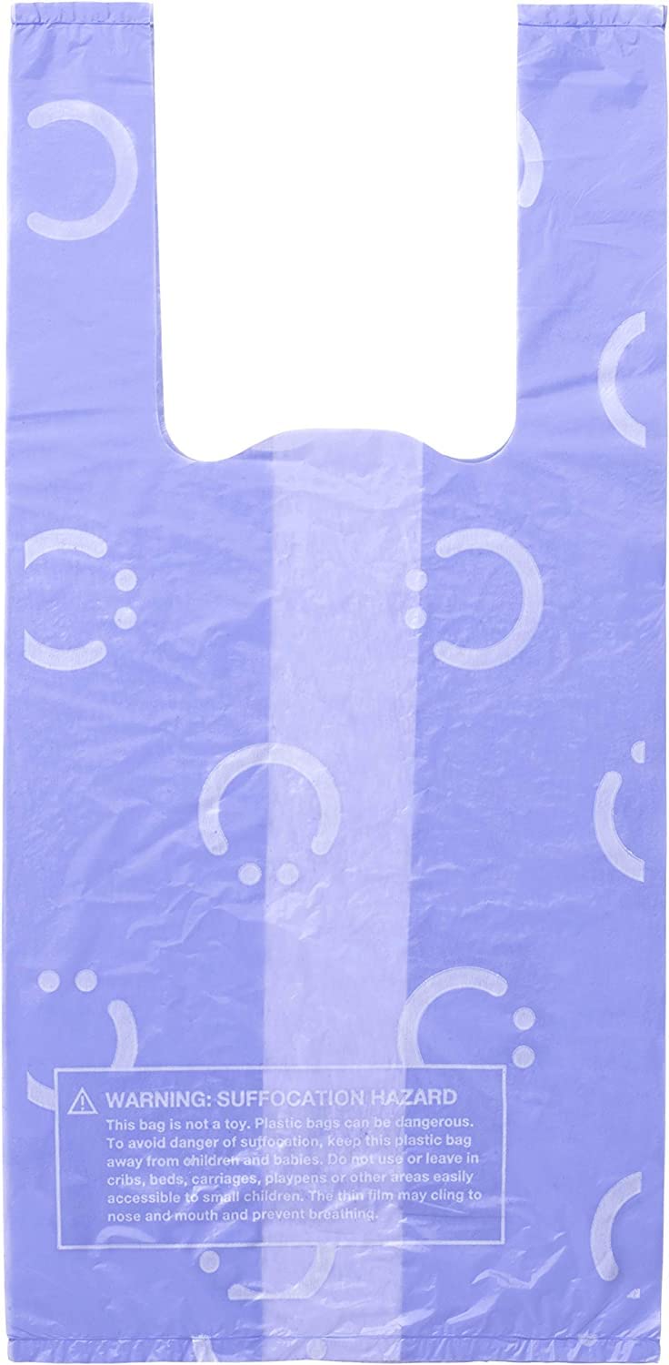 Ubbi Disposable Diaper Sacks, Lavender Scented, Easy-To-Tie Tabs, Diaper Disposal or Pet Waste Bags, 200 Count