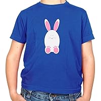 White Easter Bunny - Childrens/Kids Crewneck T-Shirt