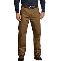 Dickies Men's Relaxed Fit Straight-Leg Duck Carpenter Jean