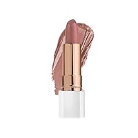 FLOWER BEAUTY Petal Pout Lipstick - Cruelty Free - Nourishing & Highly Pigmented Lip Color with Antioxidants (Spiced Petal - Cream) (Pack of 1)