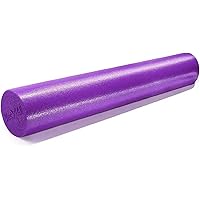 Yes4All Soft-Density Half/Round PE Foam Roller 12/ 18/ 24/ 36 inch for Back, Legs, Exercise, Yoga & Physical Activities