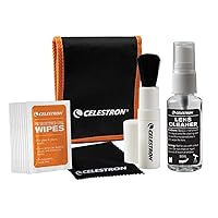 Celestron Lens Cleaning Kit & LensPen - Optics Cleaning Tool, Black (93575)