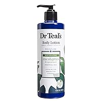 Dr Teal's Body Lotion, Rejuvenating Eucalyptus & Spearmint, 16 oz