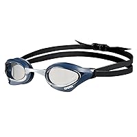 Unisex Cobra Core Swipe Anti-Fog Racing Swim Goggles for Men and Women Polycarbonate Mirror/Non-Mirror Lens