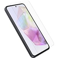 OtterBox Samsung Galaxy A35 Glass Screen Protector, scratch protection, flawless clarity, fingerprint resistant (ships in polybag, ideal for business customers)