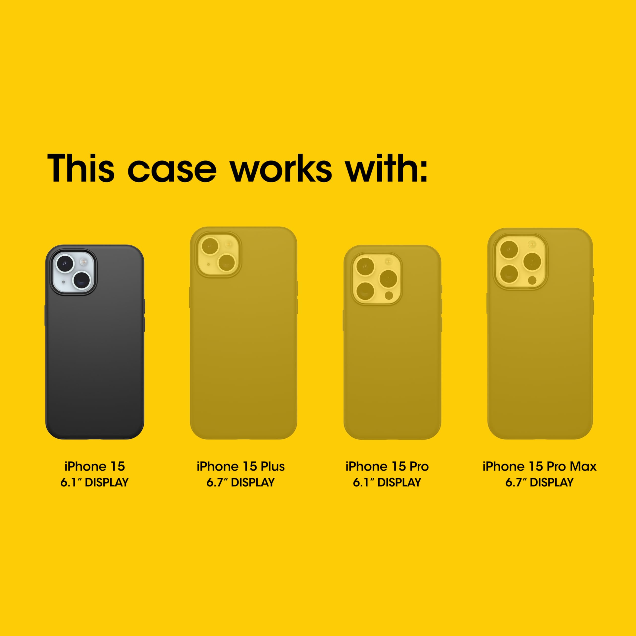 OtterBox Bundle: Commuter Series Case for iPhone 15, iPhone 14, and iPhone 13 - (RUN WILDFLOWER) + PopSockets PopGrip - (FLUTTERBY), slim & tough, pocket-friendly, with port protection