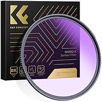 K&F Concept 77mm Clear-Natural Night Filter Light Pollution Reduction Filter for Night Sky/Star (Nano-X Series)