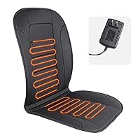 Heated Seat Cushion with Intelligence Temperature Controller, Heated Seat Cover for Office Chair and Home