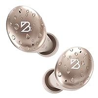Tempo 30 Wireless Earbuds for Small Ears with Premium Sound, Comfortable Bluetooth Ear Buds for Women and Men, Gold Earphones for Small Ear Canals with Mic, IPX7 Sweatproof, Long Battery, Loud Bass