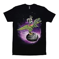 Squirrel Rider - Unisex T-Shirt/Asteroid Shirt/Cosmic Tee/Dinosaur Top