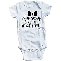 Baby Tee Time Girls' I'm Sassy Like My Mommy