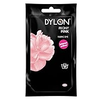 Dylon Hand Fabric Tie Dye used Worldwide by Best Designers, Multi-Purpose, Suitable for Small Natural Fabrics, Permanent and Easy to Apply, Color: Powder Pink, Size: 1.76 oz (50 grams)