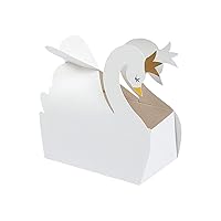 Sweet Swan Treat Favor Box (set of 12) Birthday Party Supplies