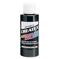 Createx Airbrush Colors opaque black 4 oz.