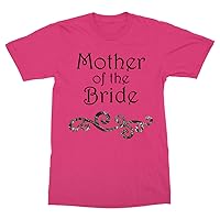 Unique Mother of Bride Gift - Cotton Tee-Shirt for Wedding Day Thank-You or Bachelorette Favor – Mother of The Bride