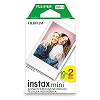 Instax Mini Instant Film Twin Pack (White), 20 photos