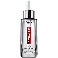 Revitalift 1.5% Pure Hyaluronic Acid Face Serum, Hydrate & Reduce Wrinkles, Fragrance Free 1.7 oz