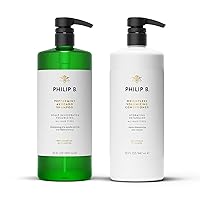 PHILIP B. Peppermint Avocado Shampoo 32 oz + Weightless Volumizing Conditioner 32 oz, Shampoo and Conditioner Set