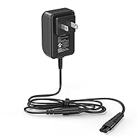 9V for Homitt Electric Spin Scrubber Charger- Power Cord Fit for Homitt Scrubber HM115C HM204C HM115CD HM115CG HM115CW, 2- Prong AC Power Adapter 6.5FT Charging Cable with UL Listed, HIENADTOR