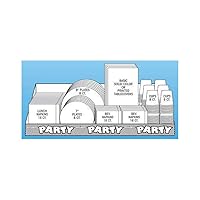 Party Tableware Counter Display | 3D Soccer | 1 Set
