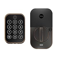 Yale Security Assure Lock 2 with Wi-Fi ; Key-Free Touchscreen Smart Lock in Bronze