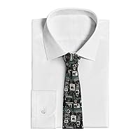 Neckties for Men Business Casual Necktie Men Winter the Dolphin Ties for Weddings Dances Neck Tie for Men