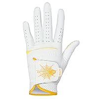 Men and Women Spiderweb White Edition Golf Gloves, Left, Right Long Lasting Golf Gloves, Golf Supplies by GOuft