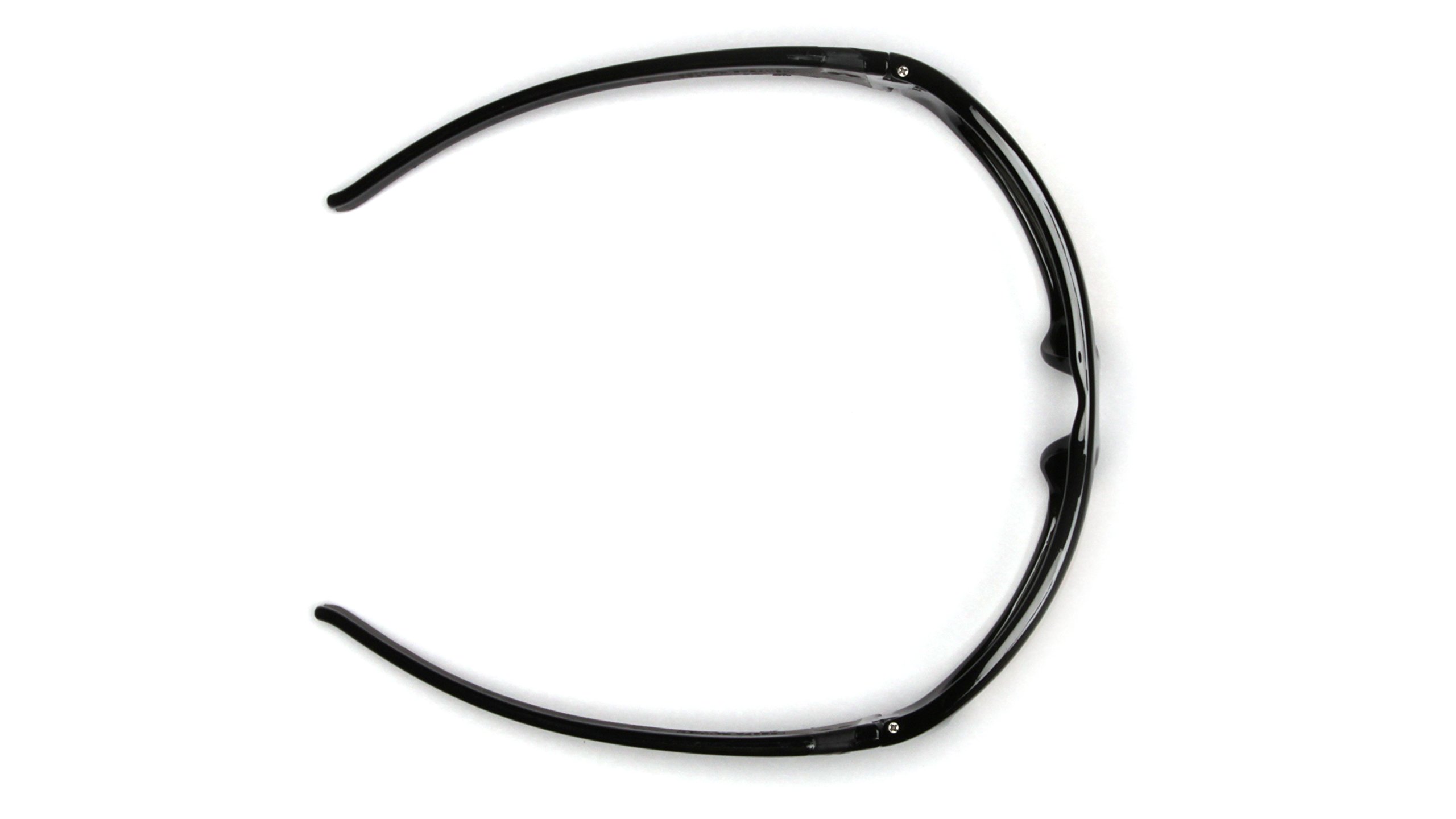 Pyramex Goliath Safety Eyewear, Black Frame, Gray Polarized Lens