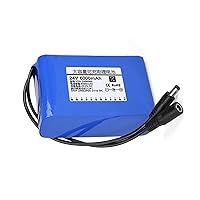 25.2V Audio Motor Rechargeable Lithium Battery Outdoor 24V Lithium Battery Pack 6 Strings Large Capacity (Size : 35000mah)