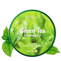 RE:AU Green Tea Soothing Moisturizing Gel 300ml, 10.56 fl.oz
