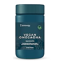 Vegan Omega 3 Capsules for Men, Women, Kid (60 Capsule)