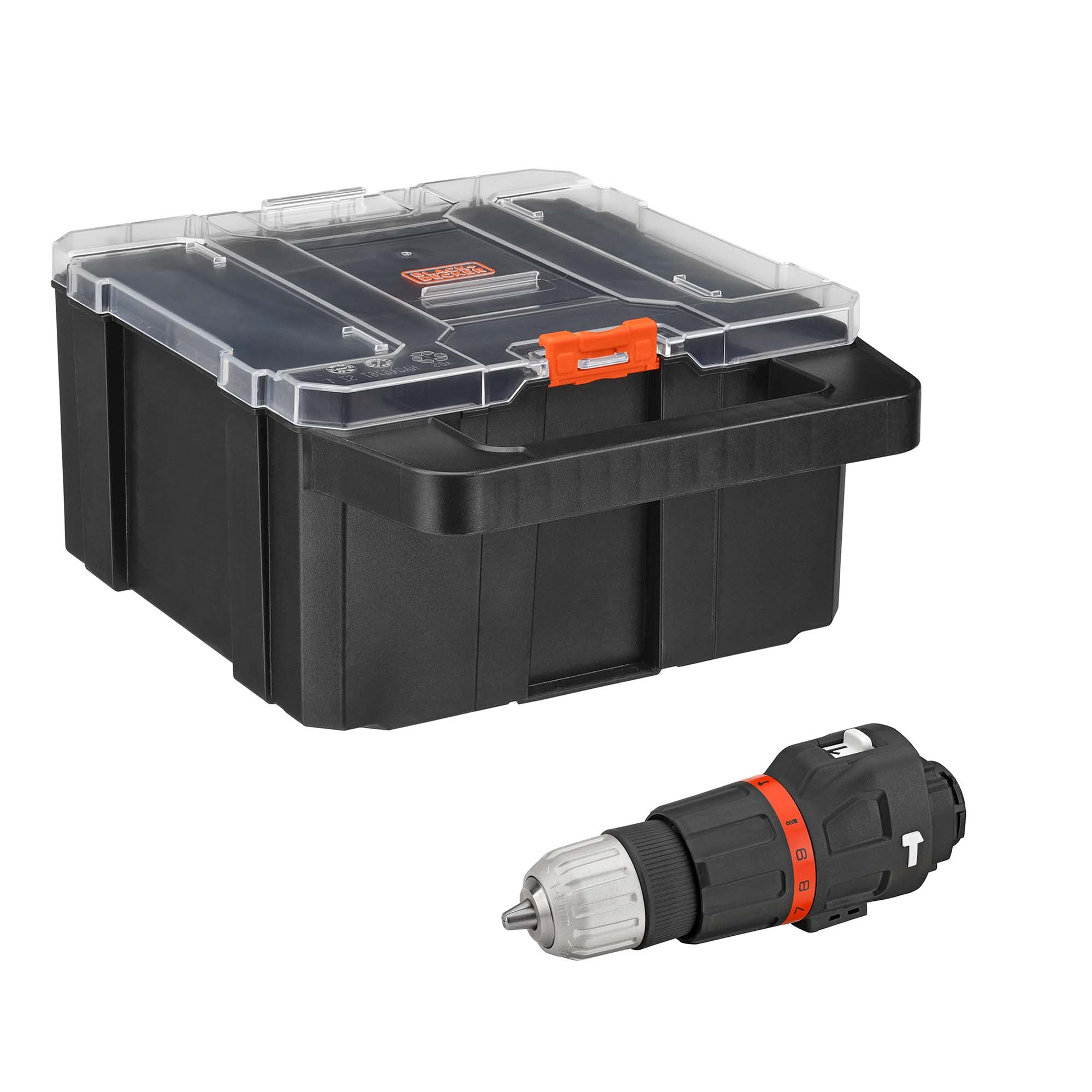 BLACK+DECKER MATRIX 20V MAX Hammer Drill Attachment With Storage Case (BDCMTHDSTFF)