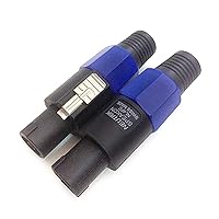 Converter Connector Speakon Cable Connector Adapter for NL4FX Speakon 4Pole Plug 100(VA) Load Speakon Cable Connector